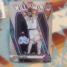 2020-21 Panini Mosaic Will to Win Anthony Davis #20 Los Angeles Lakers NBA