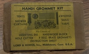 Vintage Lord & Hodges Handi Grommet Kit