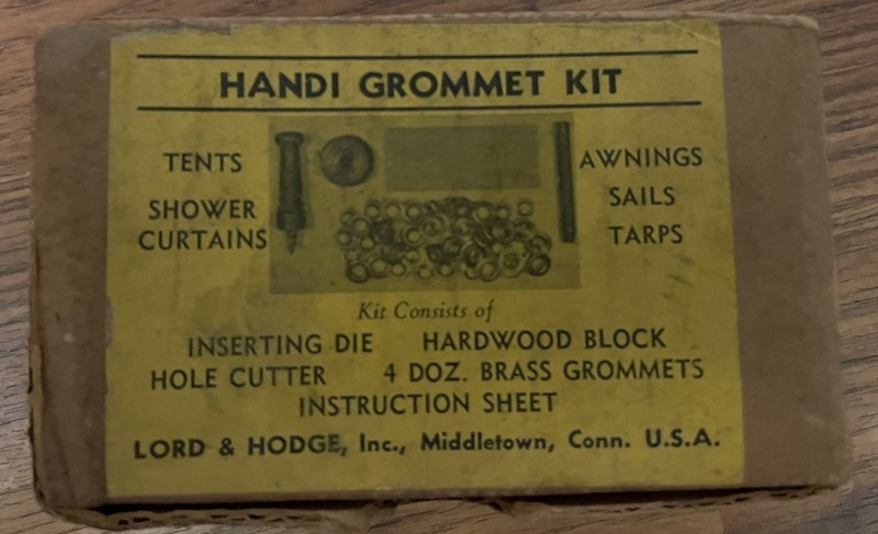 Vintage Lord & Hodges Handi Grommet Kit