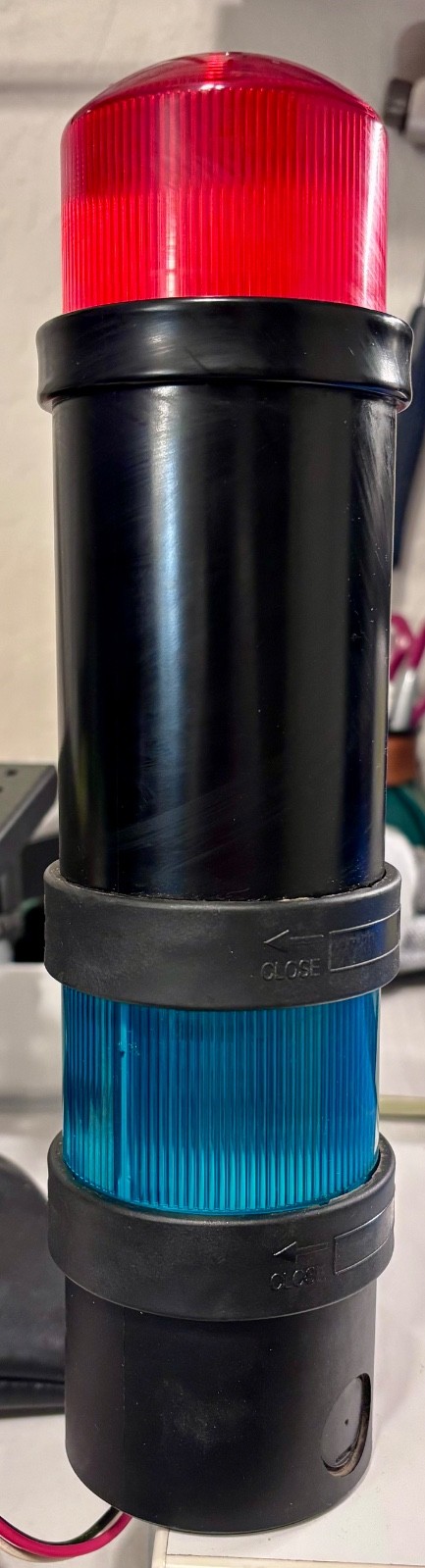Telemecanique XVB Stack Light Tower C8G4 C33 C21 120V Industrial Signal