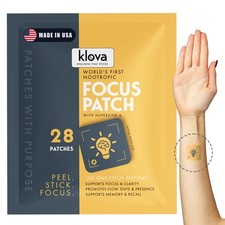 Klova Wellness Patches Ditch The Pills, Gummies 28 Count Pack of 1