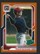 Panini 2026 Donruss TRAVIS BAZZANA Rated Prospect Orange #/199