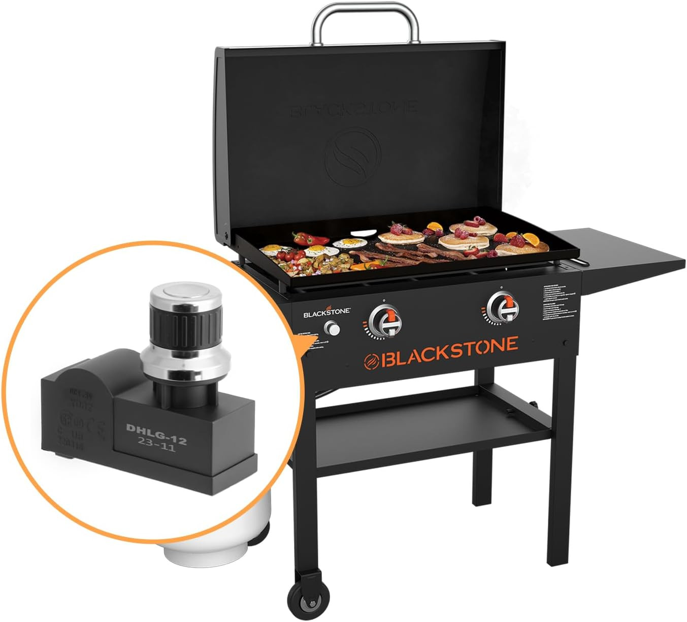 Upgrade 2 Outlet Electronic Grill Igniter Kit for Blackstone 28-Inch Griddle Rep