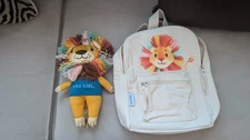 Ritz Carlton Kids Mini Lion Backpack and Ritz Carlton Kids plush lion