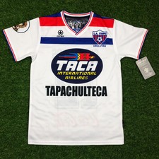 LA Firpo Mens Retro Soccer Jersey, 1992 Taca, Cienfuegos #12 (Tallaje Grande)