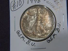 1945 Walking liberty half in Gem B.U. condition # 10