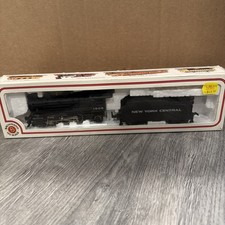 Vintage Train Bachmann Ho Scale Ho Prairie 2-6-2 & Tender With Smoke NYC