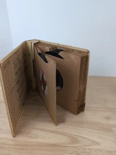 Vintage Record Lot 45's In Albums  Album Mixed Lot Book 4