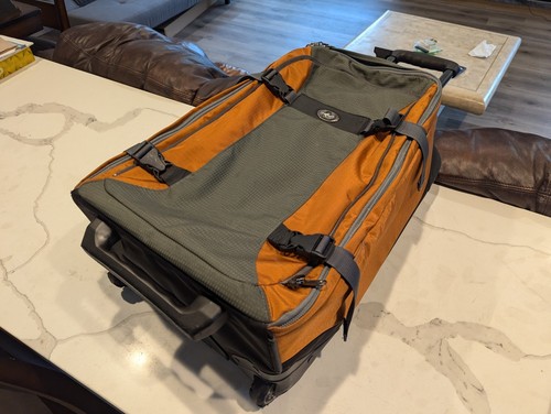 Eagle Creek Switchback Max ES 22 Rolling Backpack 22” Carry On Orange Luggage