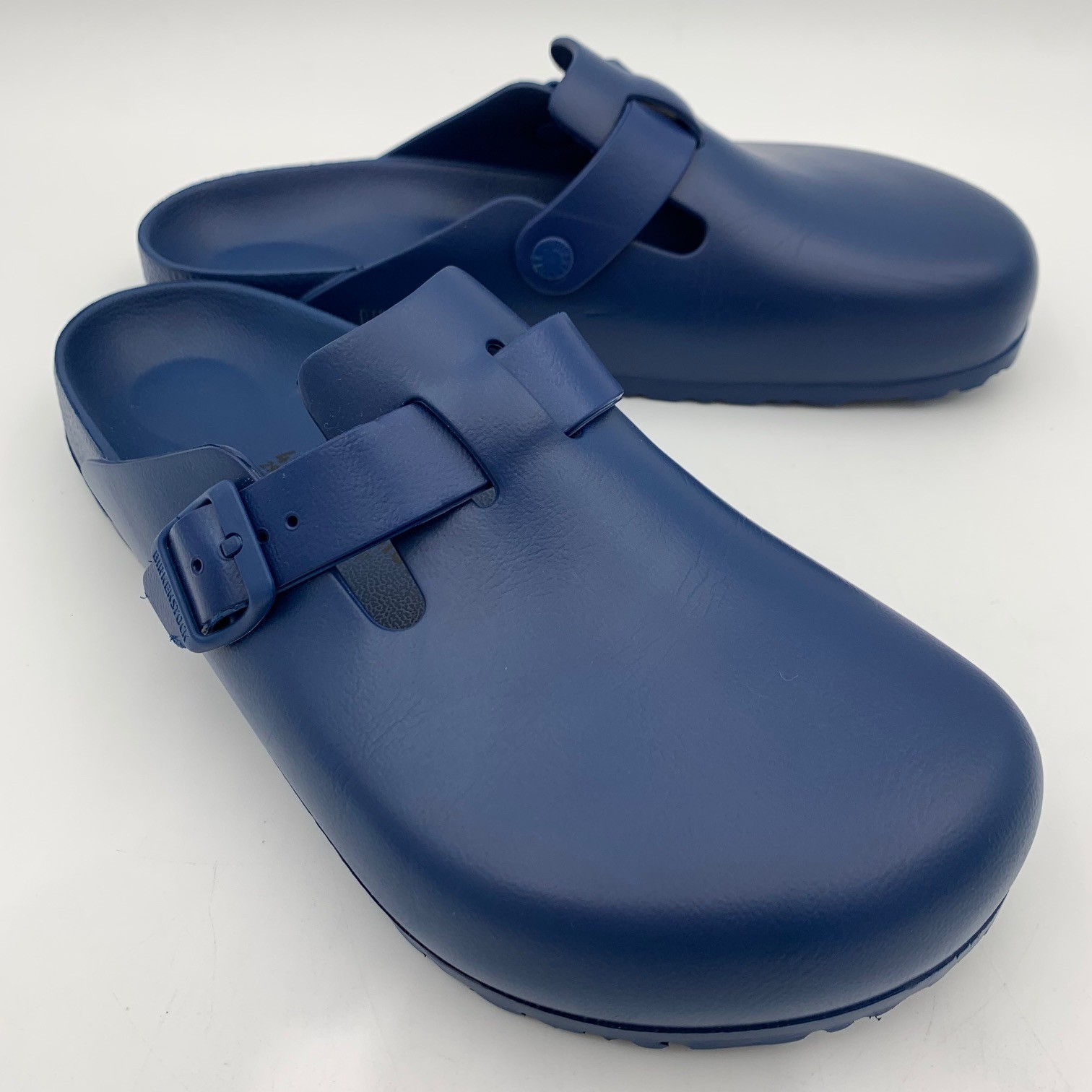 Birkenstock New with Box Boston Navy EVA Regular Width - Select Size image 2