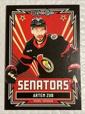 2025-26 OPC Retro Black /100 #159 Artem Zub - Ottawa Senators