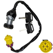 Ignition Switch Lock Set for Linhai 260-550 UTV ATV Includes 2 Keys & Wiring
