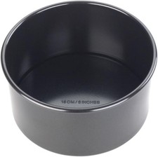 Image of Tala Performance, Loose Base Round Deep Cake Tin, Professional Gauge Carbon Ste