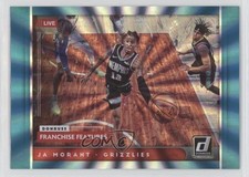2021-22 Panini Donruss Franchise Features Holo Teal Laser Ja Morant #4 1p5