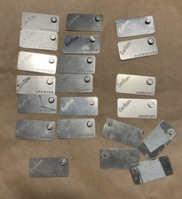 LOT OF 21  CARLSON REGISTRATION PINS PLATEMAKER & STRIPPER & CONTACT
