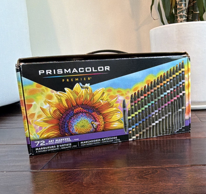 Prismacolor Premier Art Markers Set 66/72,  Dual Tip Chisel/Fine 🚨 loose in box