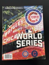 Ben Zobrist MVP Inscribed Signed Autographed Cubs 2016 World Series WS Program