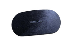 Authentic Tom Ford Brown Velvet Hardshell Eyewear Case  Polishing Cloth