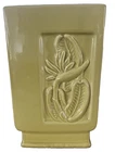 Vintage Red Wing Pottery Vase Tropicana B2003 Chartreuse Yellow Bird of Paradise