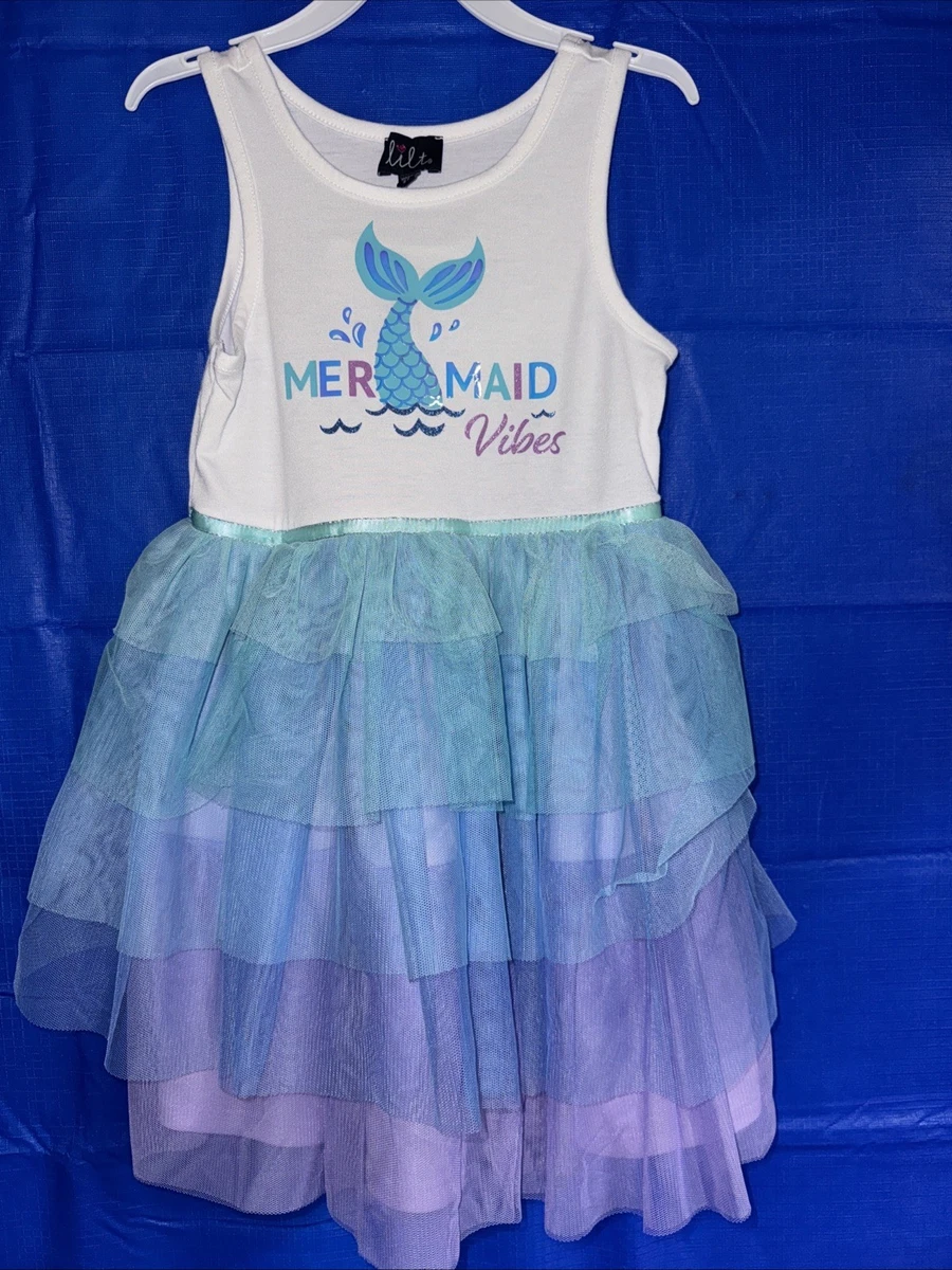 princess polly baby blue dress Most awaited Mermaid Detachable Tail Dress for Birthday Girl main image 0