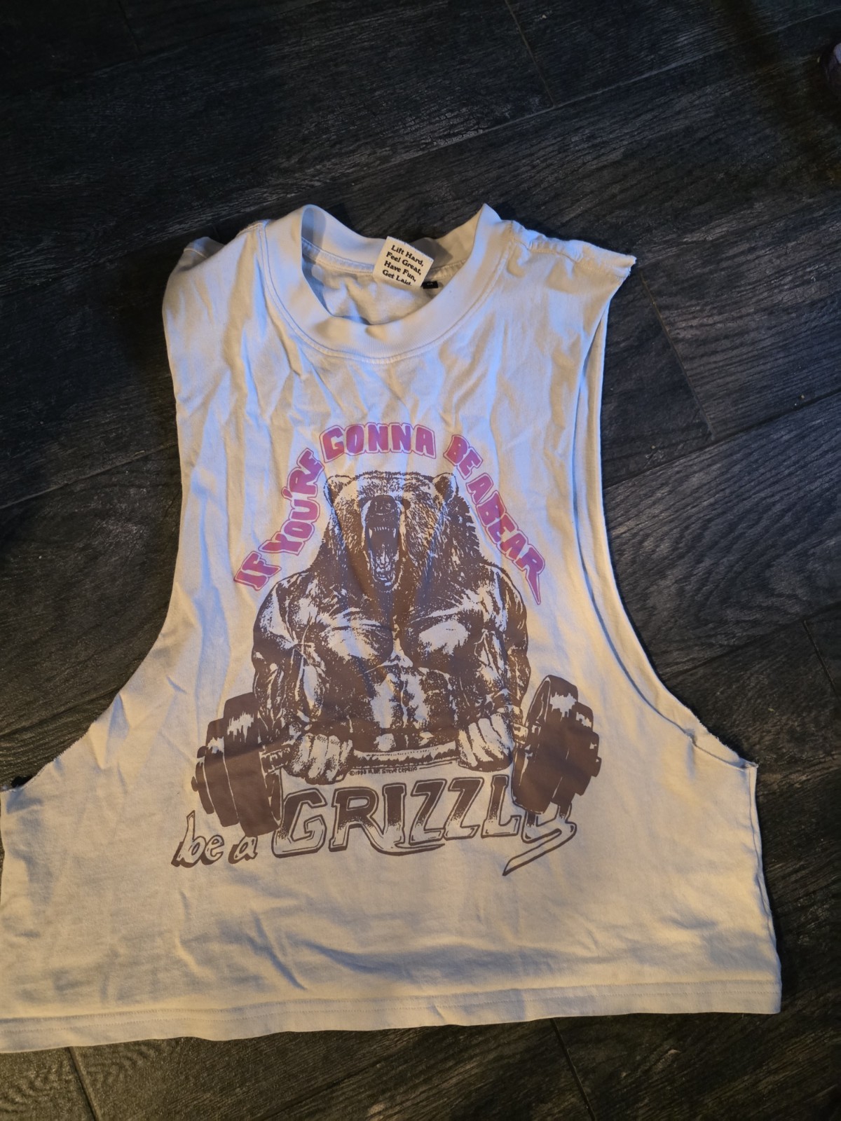 FILA YIWO (Yeah I Work Out) Canotta Muscolare Palestra Uomo Razorback Bodybuilding Venezia