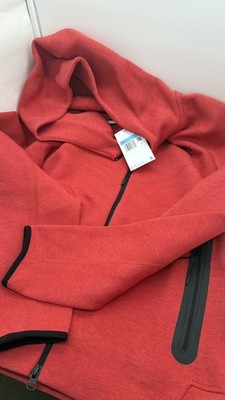 Nike Tech Fleece Full-Zip Hoodie Red  M