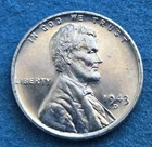 1943-D Lincoln Wheat Penny Cent Steel BU