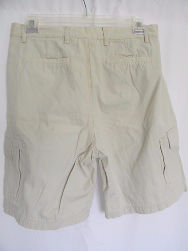 Pantalones cortos informales de carga Apparel Zone para hombre talla 36 caqui - Imagen 6 de 11