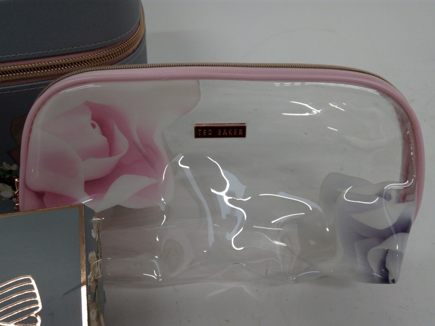 Ted Baker Makeup Toiletry Bags Gift Sets Floral Designs, X3 Bags