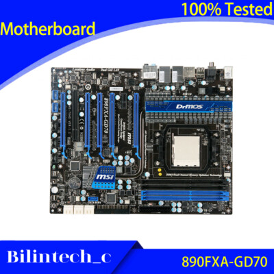 FOR MSI 890FXA-GD70 890FX Motherboard AM3/AM3+ DDR3 64GB