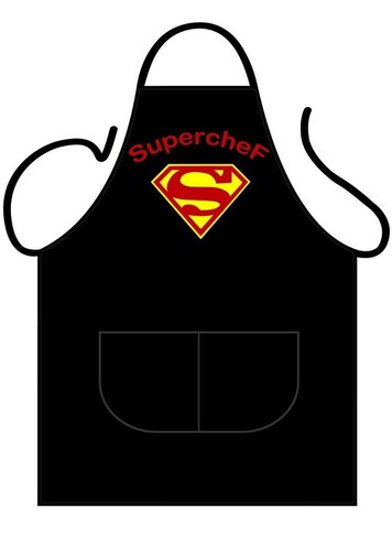 NEW ADULT BLACK NOVELTY POLY/COTTON BBQ COOKING APRON WITH POCKET *13 DESIGNS* - Picture 8 of 14