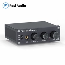 Fosi Audio Q4 Headphone Amplifier Mini Stereo DAC 24-Bit 192 KHz USB for Speaker