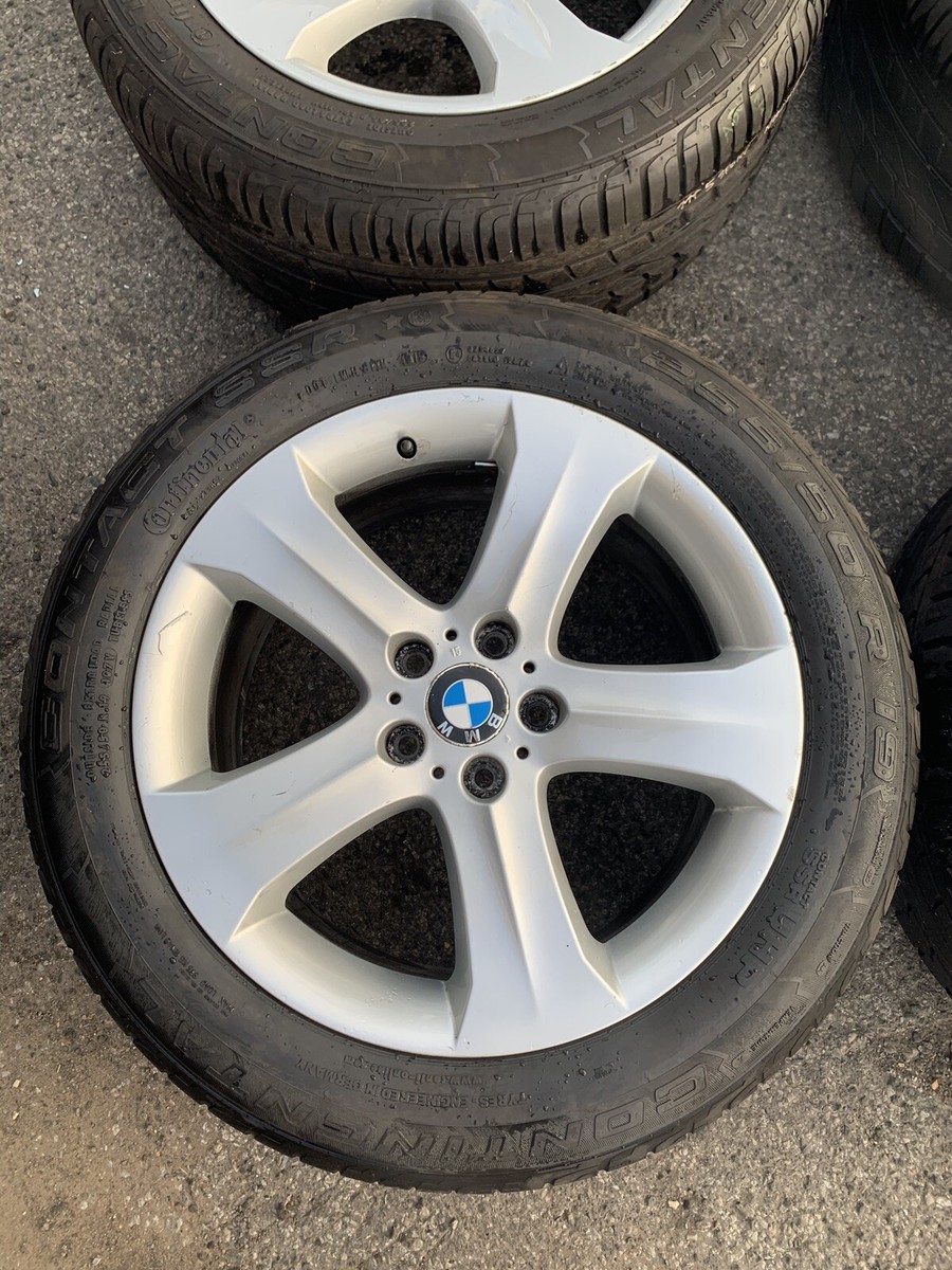 GENUINE BMW X5 X6 E70 E71 ALLOY WHEELS & TYRES 19 