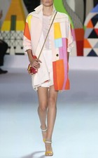 Akris Mural Print Coat Sz 38 = Us 6 (fits All) - Nwot