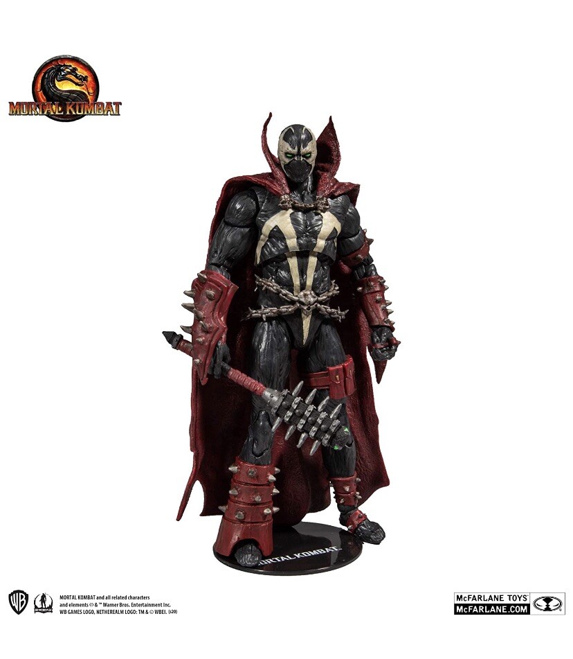 2020 McFarlane Toys Mortal Kombat Action Figure: SPAWN (w/ Mace