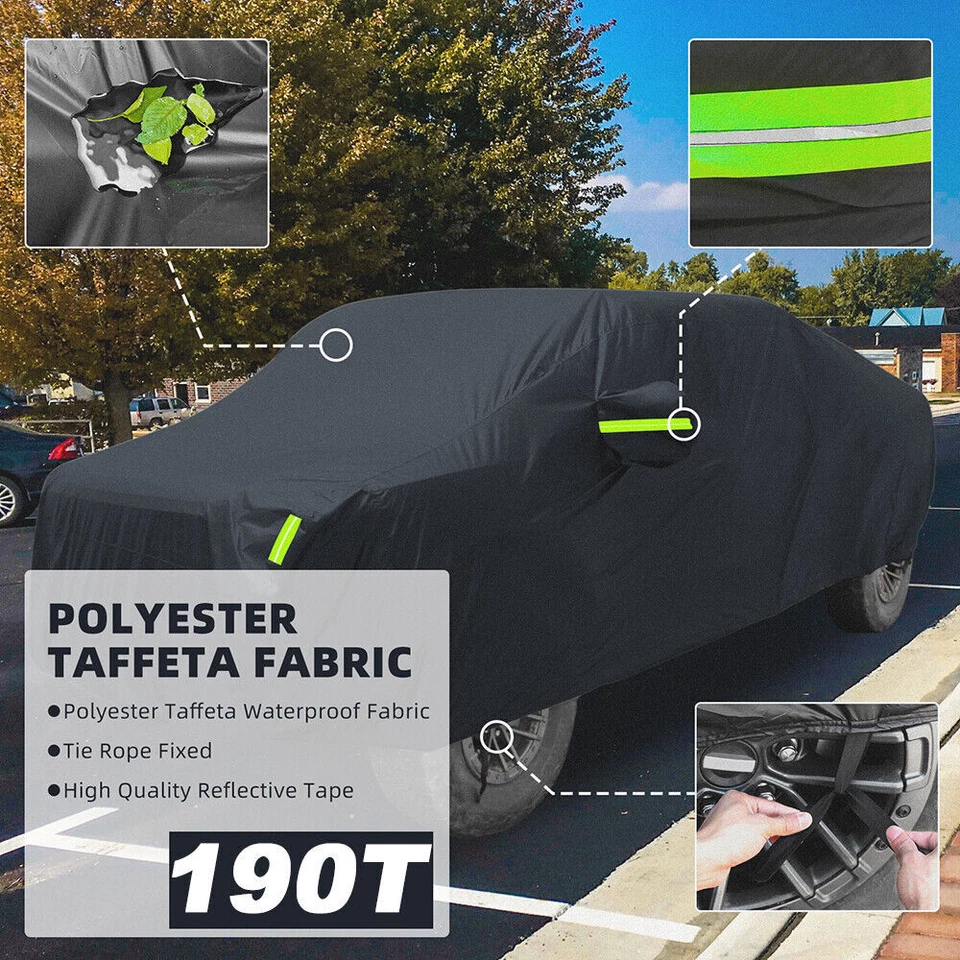 222-дюймовый полный чехол для пикапа грузовика УФ-пыль водонепроницаемый для GMC Canyon 2004-2022 AT - Изображение 3 из 4