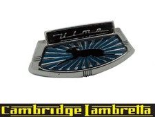 Distintivo Lambretta Horncast Ulma Blu Nero Li SX TV Special S2 S3