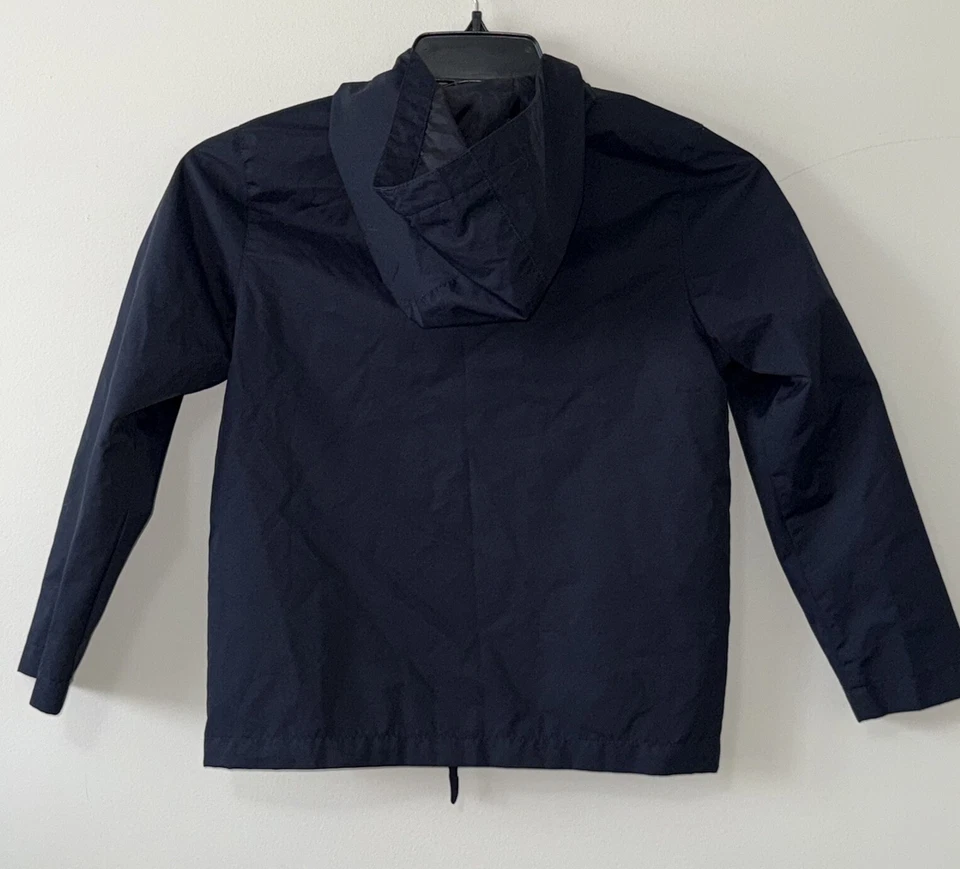 Chaqueta Abrigo Children's Place Niños Broches a Presiones y Bolsillos con Cremallera Capucha Talla M 7/8 Azul Foto 2 de 4