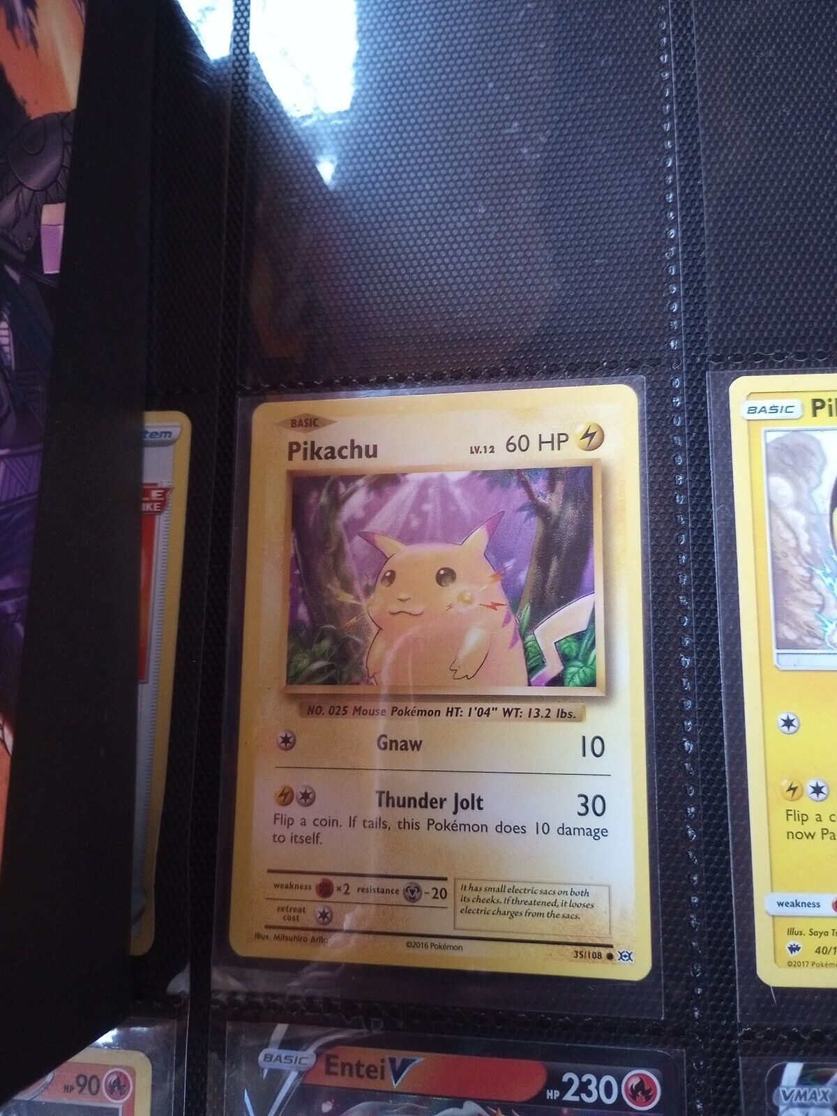 pokemon cards - Pikachu Rare 35/108 Shiny 2016 Edition French - Mint  Condition