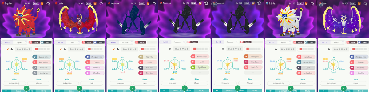 LF: Legit Event Shiny Solgaleo And Shiny Lunala (Not Cloned) FT: Legit - Foto 13