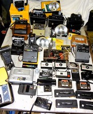 Lot 33 Vintage Kodak Cameras Instant Ektralite Duaflex No. 1A Pocket Instamatic