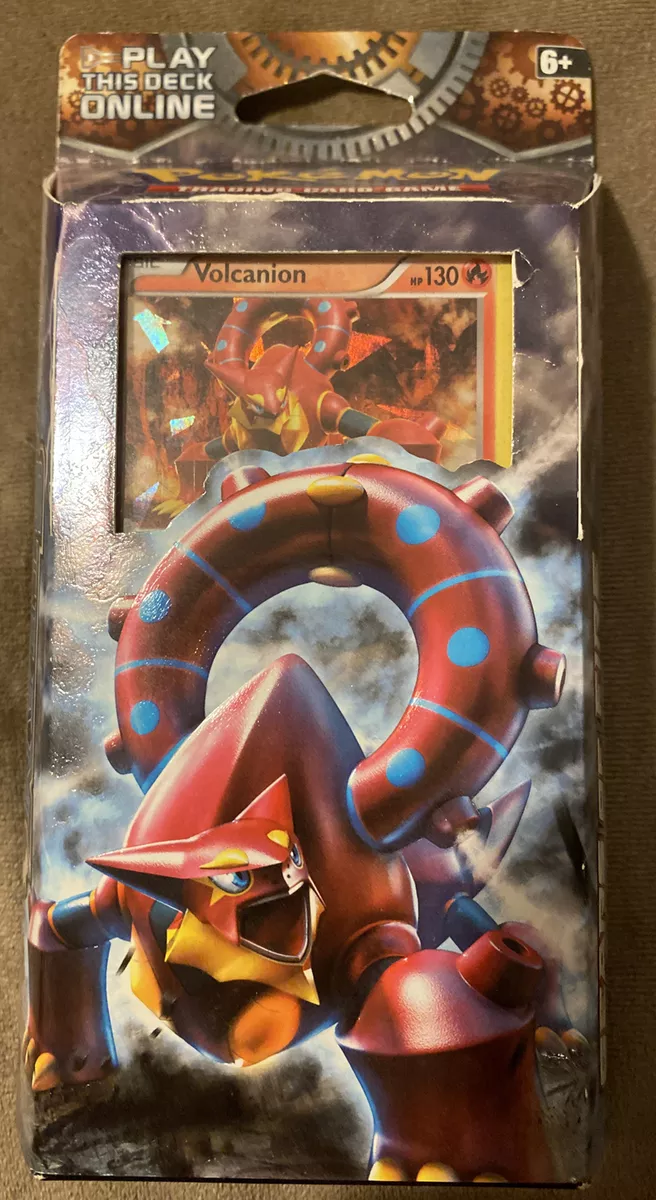 BOTH Pokemon XY Steam Siege 60-card Theme Decks - Gears Of Fire