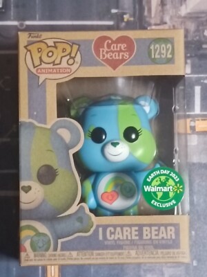 I Care Bear 1292 Earth Day Walmart Exclusive Care Bears Funko