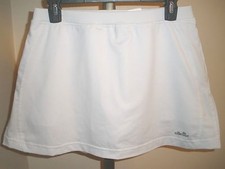 ELLESSE TENNIS SKIRT/SKORT WHITE SIZE 29-31" WAIST