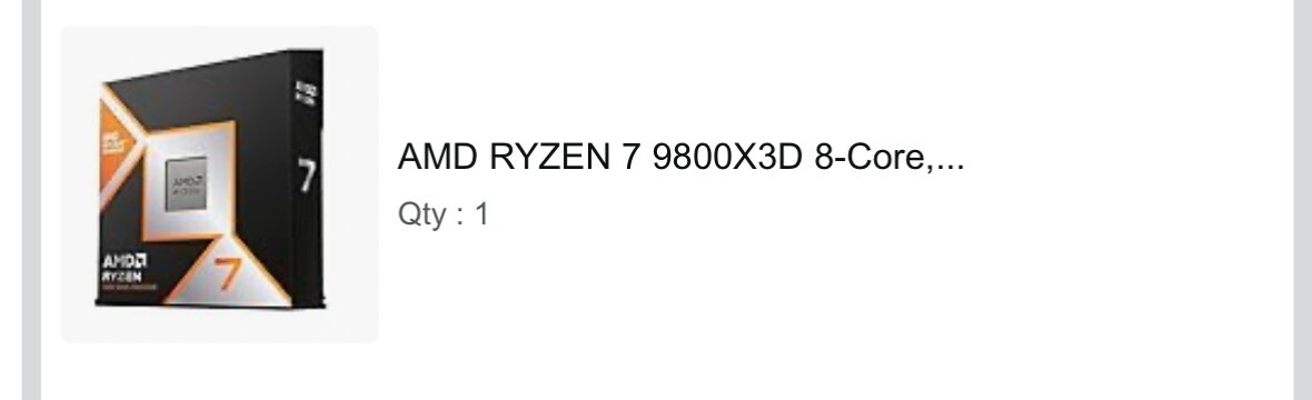 AMD RYZEN 7 9800X3D 8-Core, 16-Thread Desktop Processor.. | eBay AMD RYZEN 7 9800X3D 8-Core, 16-Thread Desktop Processor.. | eBay