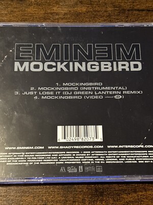 Mockingbird [UK CD #1] by Eminem (CD, 2005)Inc Video And 'Lantern