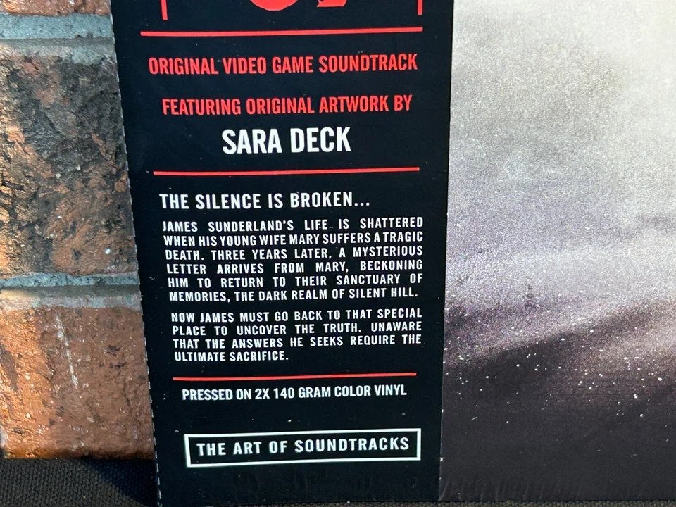 SILENT HILL 2 - Soundtrack, Limited 2LP 140G COLORED VINYL Gatefold + OBI Sealed - Image 2 of 4