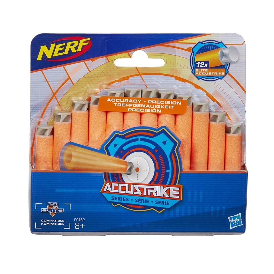 HASBRO Nerf ACCUSTRIKE 12 Stück Darts Pfeile Nachfüllpack NEU OVP