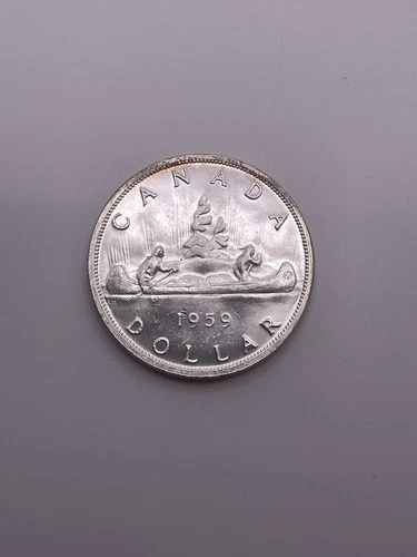 1959 Canada Silver Dollar - UNC