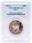 2006-S 50C Kennedy Silver Half Dollar - PCGS PR69 DCAM